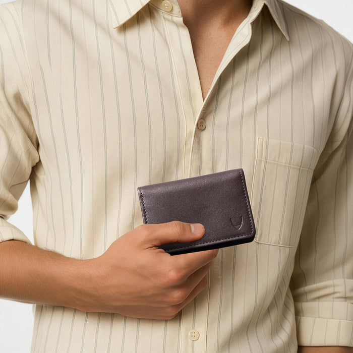 20 Brown Leather Card Holder