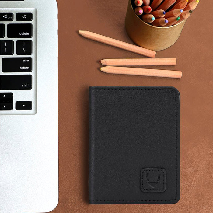 2181634 Black Leather Card Holder
