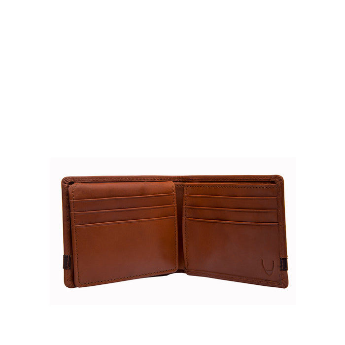 259-2021S Brown Leather Bi-Fold Wallet