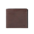 265-030 Brown Leather Bi-Fold Wallet