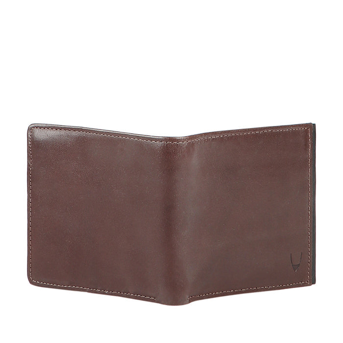 265-030 Brown Leather Bi-Fold Wallet