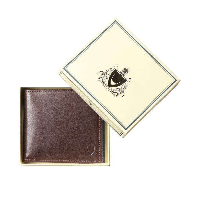 265-030 Brown Leather Bi-Fold Wallet