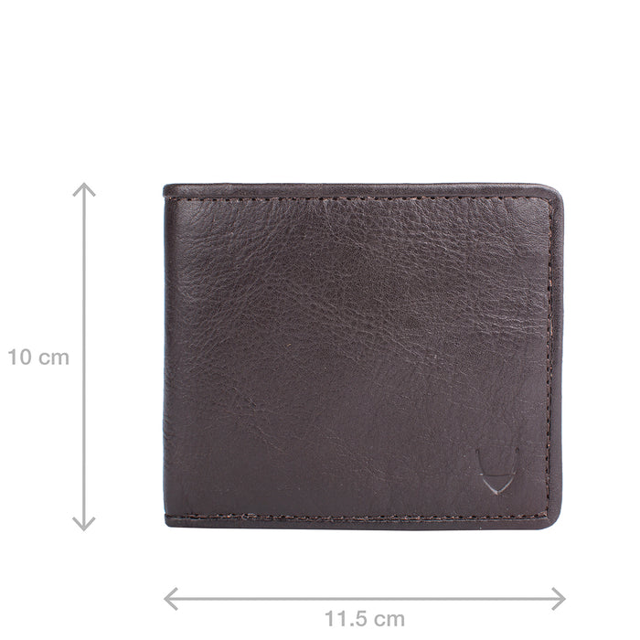267-030 Brown Leather Bi-Fold Wallet