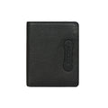 279-144B  Black Leather Bi-Fold Wallet