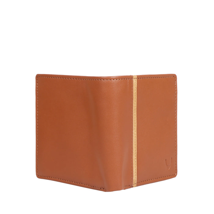 281-307  Tan Leather Bi-Fold Wallet