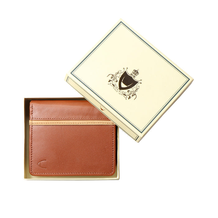 281-307  Tan Leather Bi-Fold Wallet