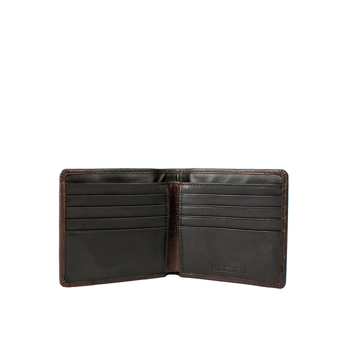 287-017 Brown Leather Bi-Fold Wallet