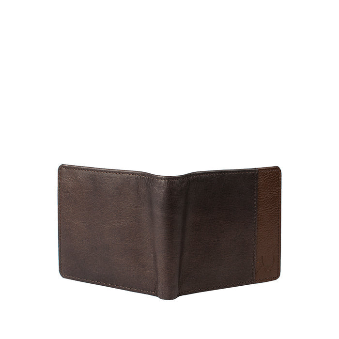 287-017 Brown Leather Bi-Fold Wallet