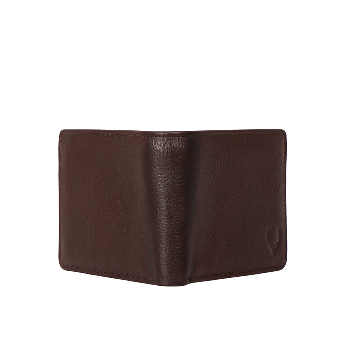 294-017 Brown Leather Bi-Fold Wallet