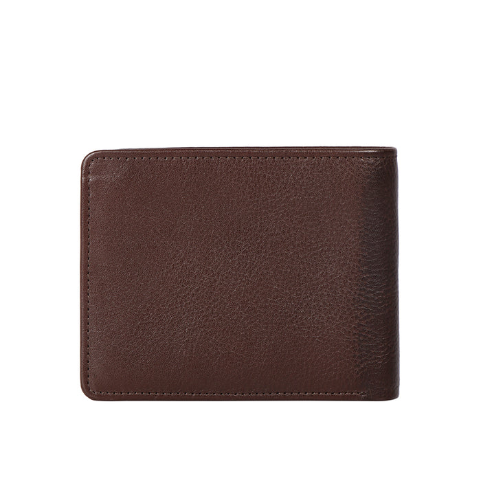 294-017 Brown Leather Bi-Fold Wallet