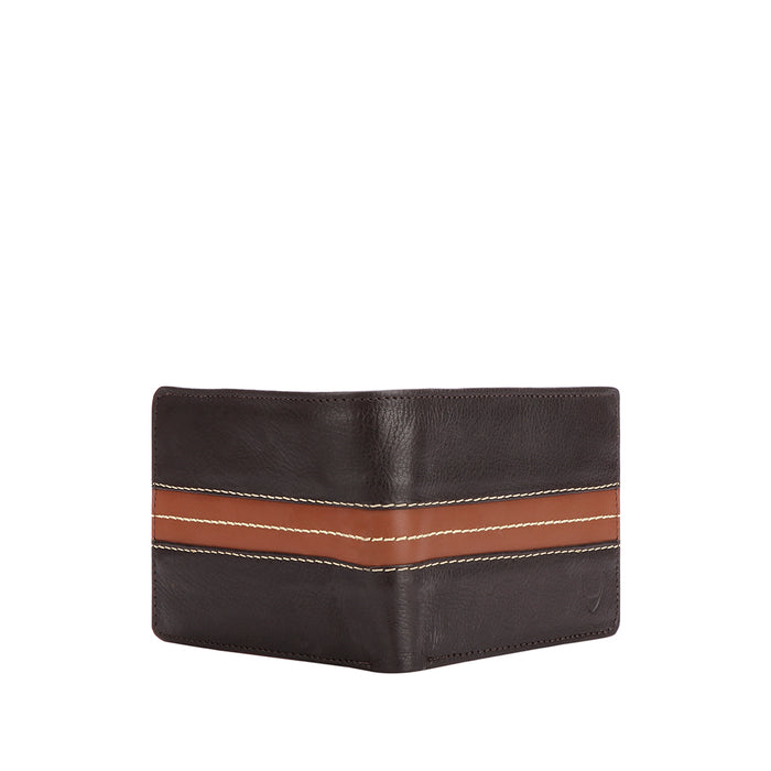 311-490 Sb Brown Leather Bi-Fold Wallet