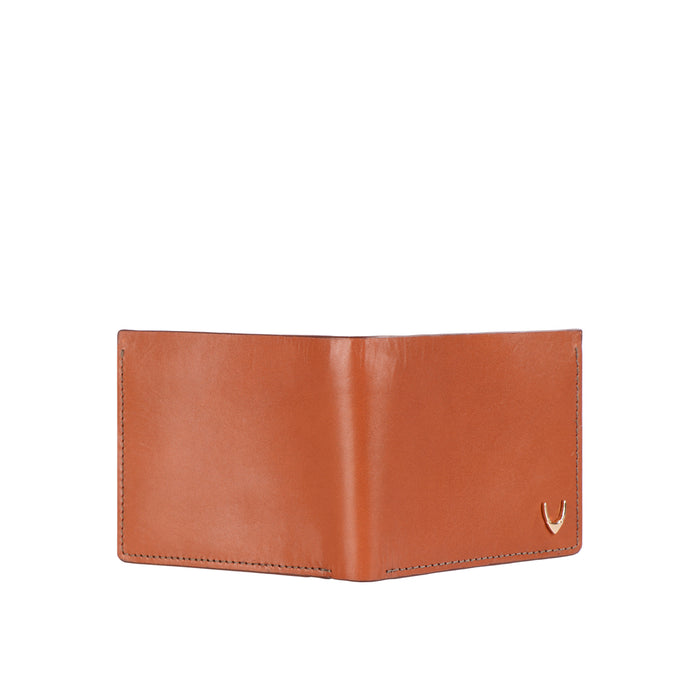 314-02  Tan Leather Bi-Fold Wallet