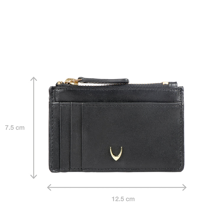 335 Ch Black Leather Card Holder