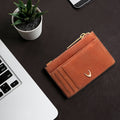 335 Ch Tan Leather Card Holder