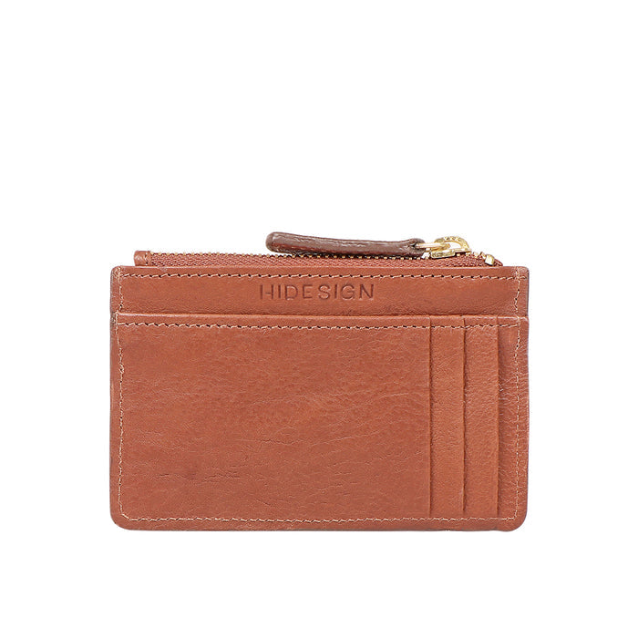 335 Ch Tan Leather Card Holder