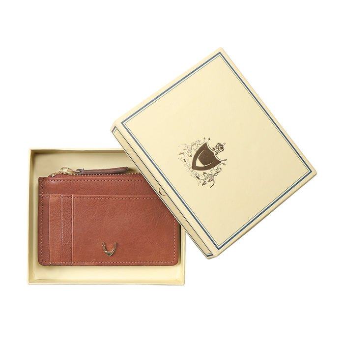 335 Ch Tan Leather Card Holder
