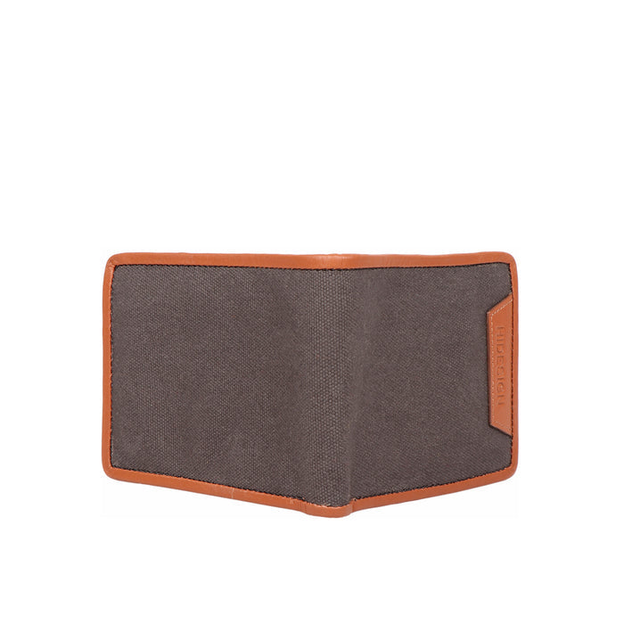 360-017  Black Leather Bi-Fold Wallet