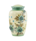 3D Green Rose Bouquet Cremation Urn - Memorials4u