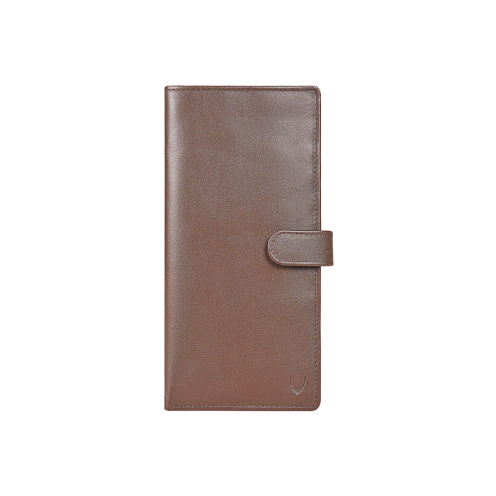 486 Rf Brown Leather Passport Holder