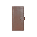 486 Rf Brown Leather Passport Holder