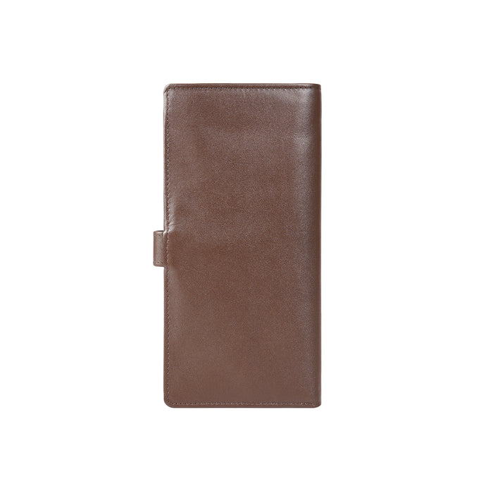 486 Rf Brown Leather Passport Holder
