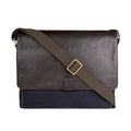 Aiden 01 Brown Canvas Messenger Bag