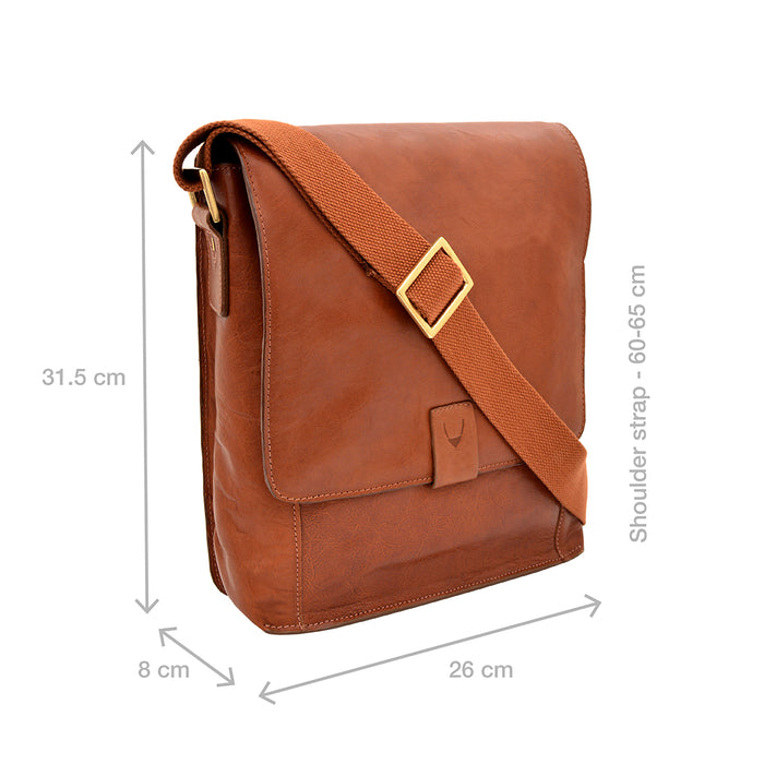 Aiden 02 Tan Leather  Crossbody