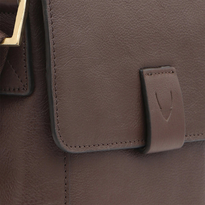Aiden 03 Brown Leather  Crossbody