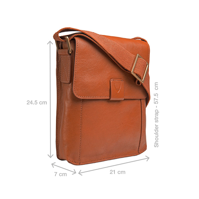 Aiden 03 Tan Leather  Crossbody