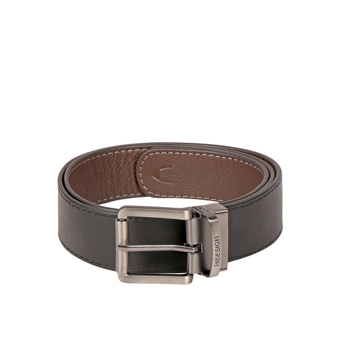 Alanzo 02 Men's Brown Non Reversible Leather Belt