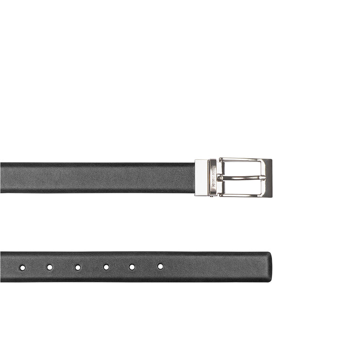 Alex Men's Black Reversible Leather Belt
