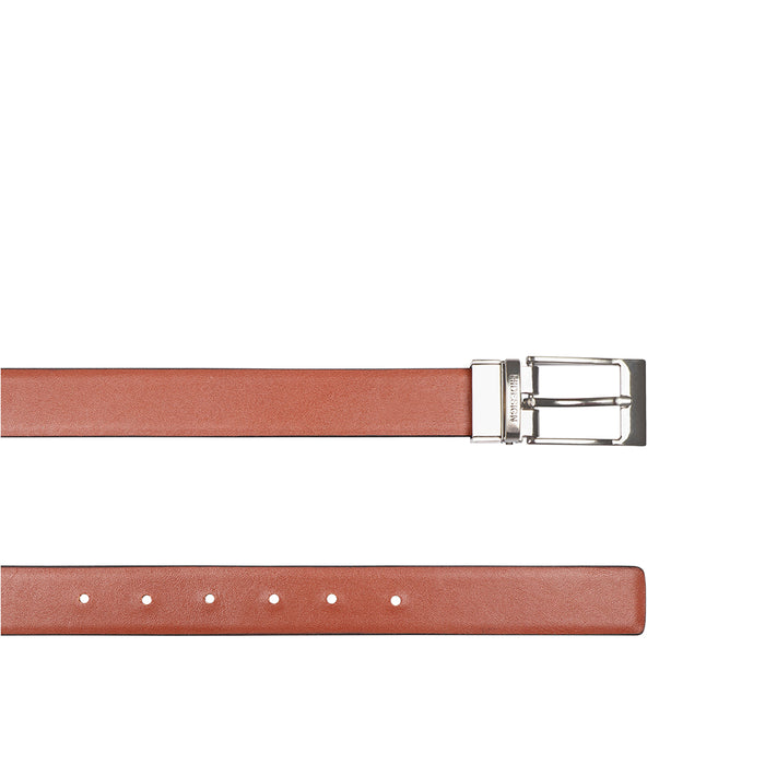 Alex Men's Brown Reversible Leather Belt