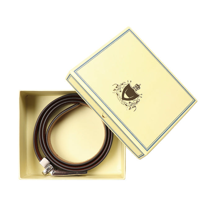 Alex Men's Brown Reversible Leather Belt