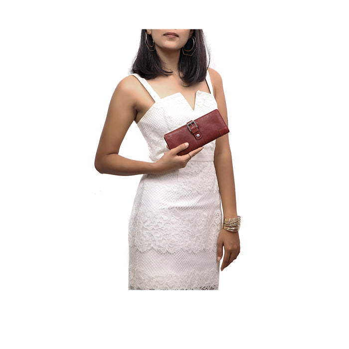 Americano W1 Marsala Leather Bi-Fold Wallet