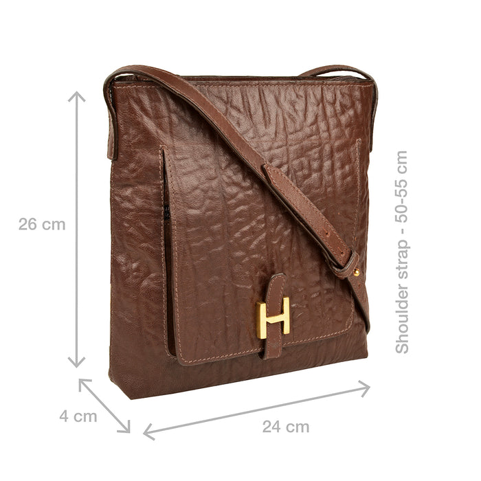 Amore 03 Brown Leather Crossbody