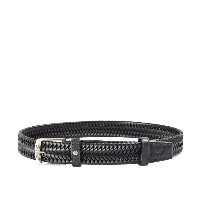 Arezzo Men's Black Non Reversible Leather Belt