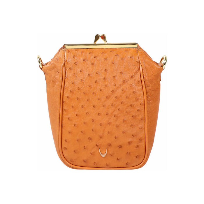 Argonne Tan Leather Sling Bag