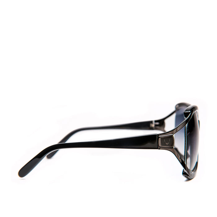 Bali Women's Black Oval Sunglasses