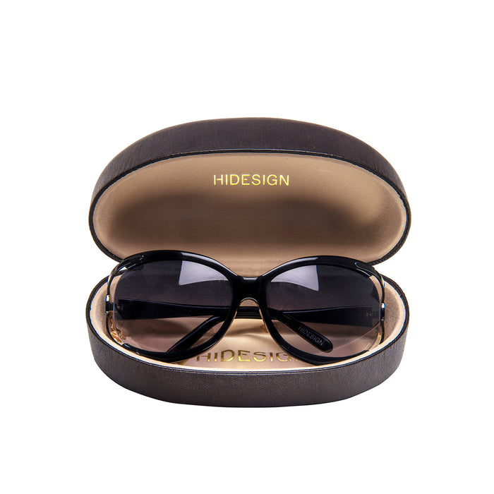 Bali Women's Black Oval Sunglasses