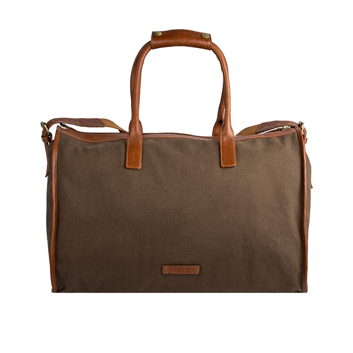 Bedouin 05 Green Canvas Briefcase