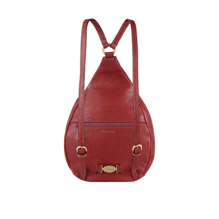 Belle Star 03 Marsala Leather Backpack
