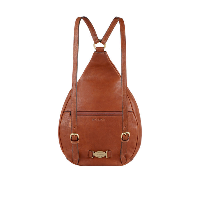 Belle Star 03 Tan Leather Backpack