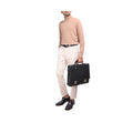 Bentley Parma Black Leather  Briefcase