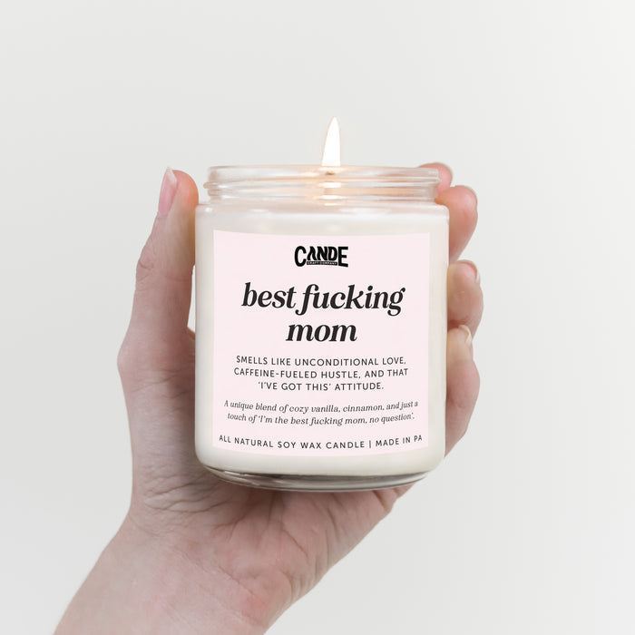Best Fucking Mom Candle