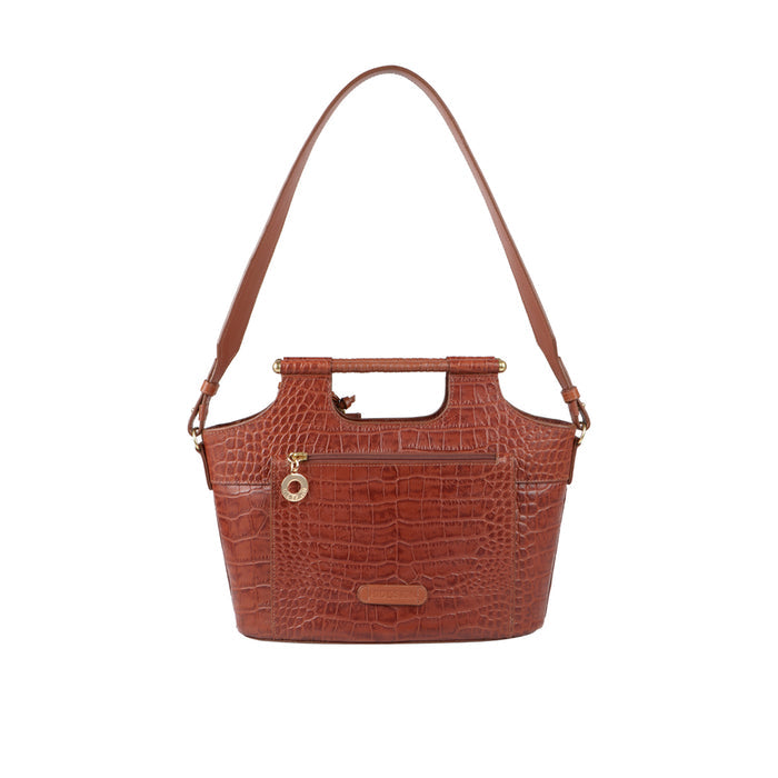 Black Magic 01 Tan Leather Shoulder Bag