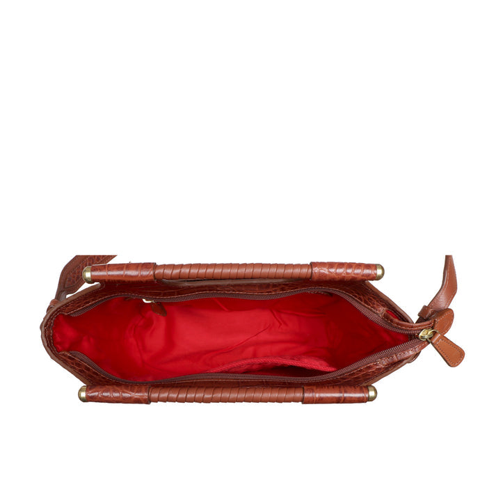 Black Magic 01 Tan Leather Shoulder Bag