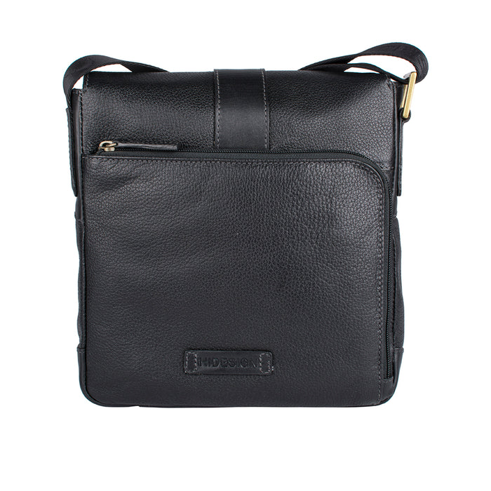 Bleaklow 03 Black Leather  Crossbody