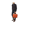 Bond 01 Tan Leather  Briefcase