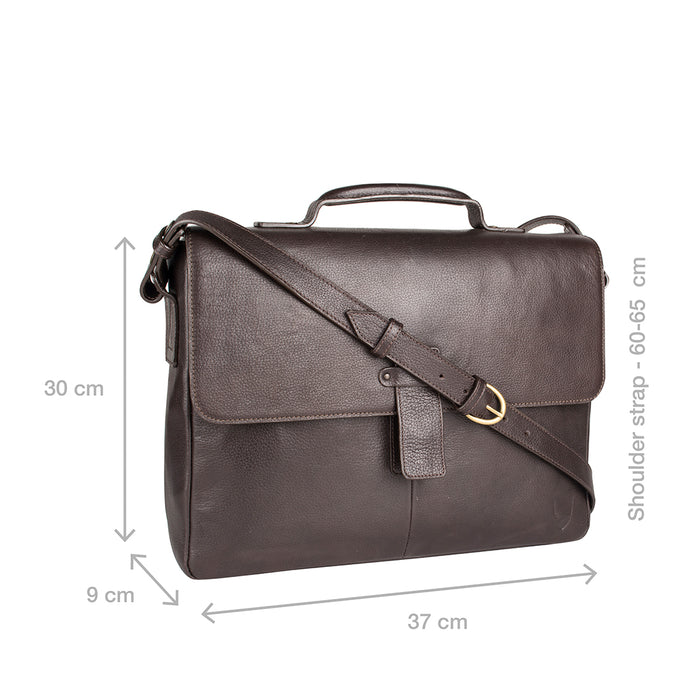 Bowfell 02 Brown Leather  Briefcase