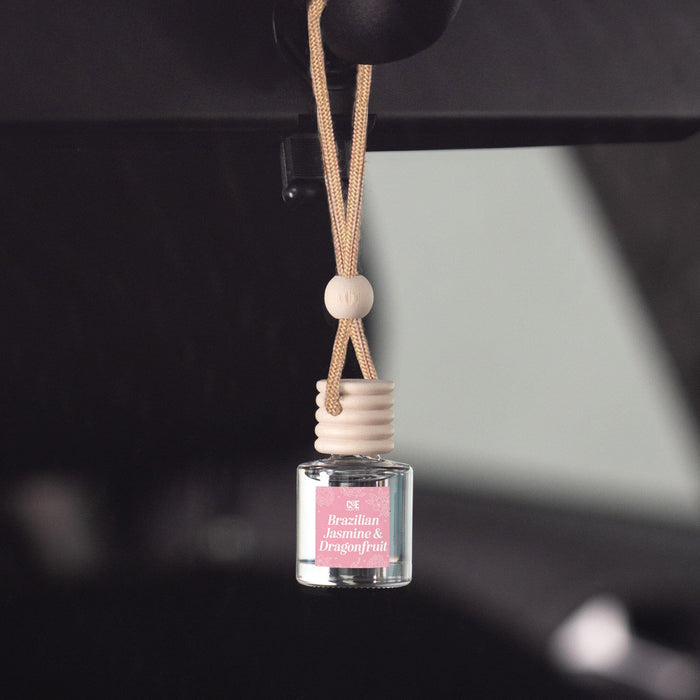 Brazilian Jasmine & Pink Dragonfruit Scented Car Freshener Vehicle Air Fresheners CE Craft